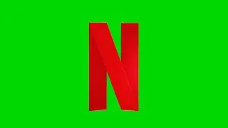 Netflix 3D Logo | Green Screen Background Video