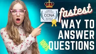 CISCO Networking Academy | The fastet way to answer all the questions 3 min out of 75min!! 