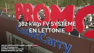 Installation photovoltaïque en Lituanie