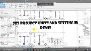 Set Project Units and Setting in Revit