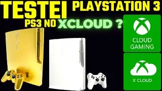 Testando Xcloud no Playstation 3 | ps3 no xbox cloud gaming | cloud gaming