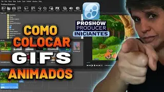 COMO COLOCAR GIFS ANIMADOS NO PROSHOW PRODUCER | QUAL SITE BAIXAR OS GIFS
