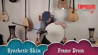 Professional Frame Drum & Synthetic Skin – (Internal Tuning )