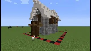 Minecraft How To Build a Medieval Small City House - Minecraft Tutorial