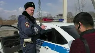 Как ГИБДД г/  Артем узбека эвакуировали (третья серия)