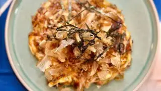 How to make EASY Okonomiyaki with leftover kitchen ingredients!