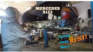 Mercedes Benz S123 300d Projektbil DEL 8