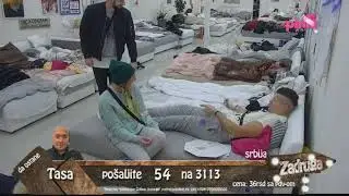 Zadruga - Luna iznenađena Slobinom veličinom - 29.12.2017.