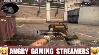 ANGRY GAMING STREAMERS BREAKING THEIR KEYBOARD AND MONITOR