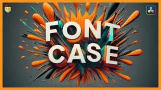Subtitles Font Case DaVinci Resolve