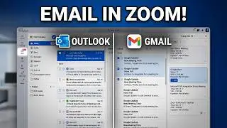Use Gmail or Outlook in Zoom!