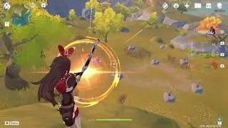 9 Fire Torch Puzzle Cuijue Slope Genshin Impact