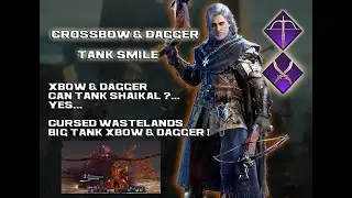 Throne and Liberty - Xbow & Dagger giga TANK Shaikal - Cursed Wastelands..