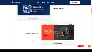 Pixeen - Printing Services Company WordPress Theme  RTL Type Design gdpr Easy Create Website
