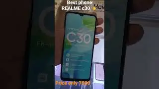 budget king 👑 REALME c30 . powerful processor ⚡ UNISOC t612 " under 7500.👑