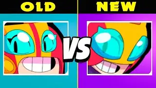 Brawl Stars - All Brawlers Icons Evolution | Brawl Stars Evolution ( OLD VS NEW )