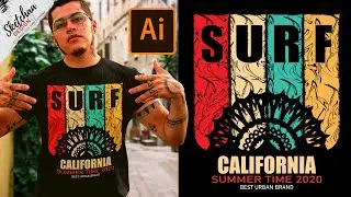 Urban Brand | Advanced T-Shirt Design Tutorial | Adobe Illustrator