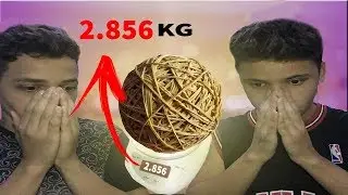 FIZ UMA SUPER BOLA DE ELÁSTICOS GIGANTE!!