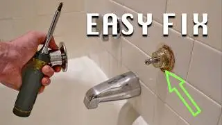 How to fix shower tub faucet leaks