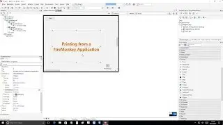 Tutorial: Printing from a FireMonkey Application (Delphi DX 10.1 Berlin Up2) on Windows 10