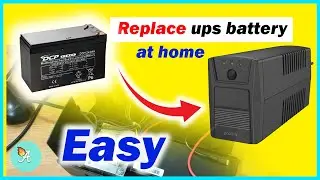 How to replace ups battery at home! 😍 | Easy DIY | Pro link 12v ⚡ SAVE MONEY ✅