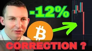 -12% SUR LE BITCOIN 🚨 FAUT-IL S'ATTENDRE À UNE CORRECTION ?