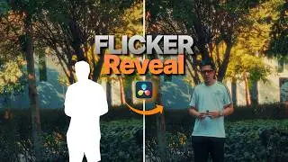 Flicker Reveal Transition Tutorial in DaVinci Resolve (NO Plugins!)
