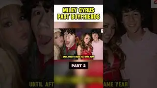 Miley Cyrus And Nick Jones past relationship #shorts