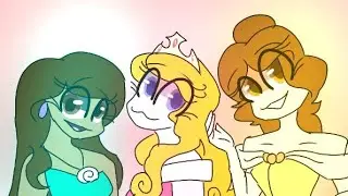 Pintura rápida de las princesas de Disney