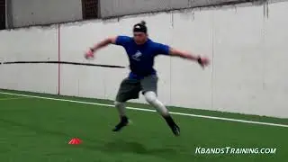 Vertical Training   Jump Higher With Lateral Bounds #Vertical #jumphigher #bounding #resistancebands