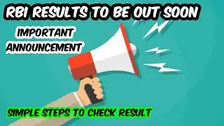 RBI Office Attendant Result to be out soon | RBI Office Attendant Result Date 2021