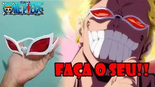 One Piece Doflamingo's glasses - How to do (COSPLAY)