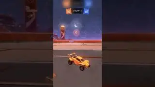 When your teammate gives the perfect pass in Rocket League...
