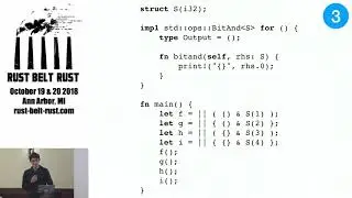 Lightning Talks: Rust Quiz — Alex Crichton and David Tolnay