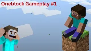 Minecraft I Started OneBlock | Gameplay #1