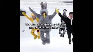 Jungkook no entendío porque (1+5) x2 es igual a 12. 😅💜 