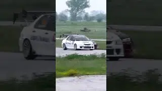 Subaru Impreza vs Mitsubishi Lancer #racing #evo9 #sti