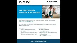 What’s New in AutoCAD 2023