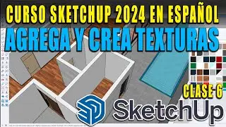 CREA TEXTURAS MEJORADAS Y MAPEO EN SKETCHUP 2024