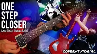 Linkin Park - One Step Closer (Guitar Cover/Tutorial) Live In Texas 2003 Line 6 Helix Backing Track