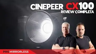 100 watt di luce in una sola mano e a batteria - CINEPEER CX100 REVIEW e TEST COMPLETO!