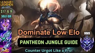 Wild Rift – Pantheon Jungle Guide 2025 | How To Dominate Low Elo | Build, Runes & Gameplay