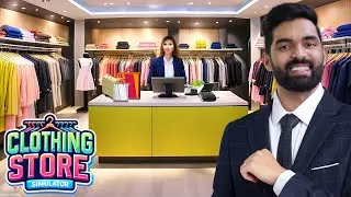 FINALLY HIRED MY 1ST EMPLOYEE - CLOTHING STORE SIMULATOR