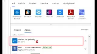 Convert files to PDf without the OneDrive Action in Power Automate