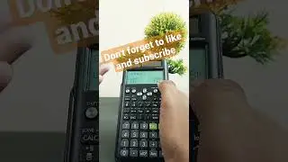 How to change brightness in calculator fx991 ES