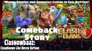 Barbarian King की जबरदस्त वापसी | 6 घातक अटैक्स Electro Dragons का कहर Clash of Clans ⚔️ Clashowbaaz