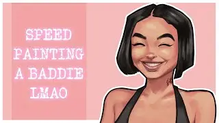 Baddie With Da Tattoos - Timelapse Art lol