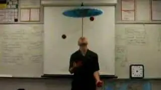 juggling 4 balls with umbrella balance