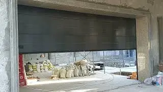 ШИРОКИЕ ворота и ФОТОСЕНСОРЫ 6 на 3 метра. Установили в Ташкенте.
