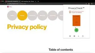 PrivacyCheck V2